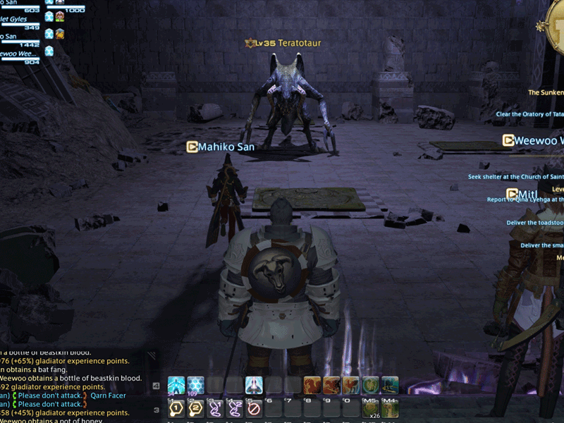 FFXIV-ARR-The-Sunken-Temple-of-Qarn-teratotaur