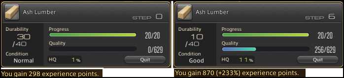 Ff Level Star Crafting Rotation Ff Level Star Crafting Rotation