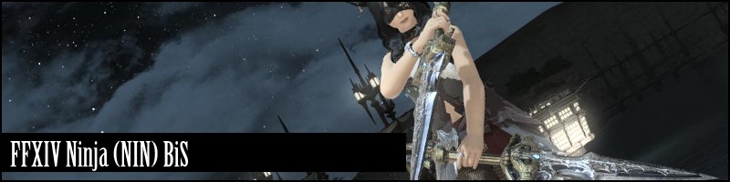 ffxiv 3 2 ninja nin best in slot bis gear ffxiv guild
